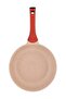7-Piece Granite Non-Stick Aluminium Essentials Cookware Set Pink - 6