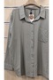 Women's Striped Cotton Shirt 100% Organic Cotton - 2