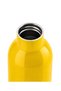 Yellow Children's Thermos Bottle with Straw 470 ml Stainless Steel Leak-Proof Insulated Water Bottle - 5