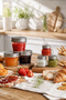 6-Piece Mini Glass Jam Jar & Sauce Bowl Set 100 ml + 60 ml Jars with Handles – Breakfast & Dip Sauce Presentation Set - 3