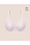 Intive Curvy Transparent Front Guipure Lace V-Neck Seamless Plus Size Bra (Xl-4Xl) - 2