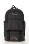 Sr-03 Unisex Canvas Fabric Outdoor Backpack with Laptop Compartment Mountaineering Backpack Escp01 Black