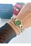 Steel Strap Minimal Case 2 Year Warranty 3 Atm Waterproof Women's Wristwatch + Bracelet Gift - 4
