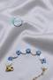 Heart Cut Stone Evil Eye Beaded Women's Bracelet – Stylish Summer Bracelet with Tarnish-Resistant Steel Chain - 4
