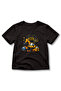 Children's Engineering Vehicle Printed Short Sleeve Crew Neck T-Shirt - 2