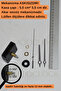 Clock Mechanism, Silent Wall Clock Mechanism, 22 mm Shaft, Scorpion-Minute-Second-(Without Hanger) Short