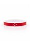 Turkey National Team Fan Bracelet Flexible Silicone Bracelet with Moon and Star Detail