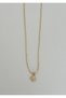 Special Series Minimal Yonca Van Clff Zircon Stone Xp Gold Color Necklace