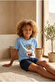 Boy's the Coolest Surf Rider Blue Shorts Set - 2