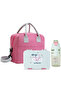 4 Compartment Bento Lunch Box w/ Insulated Lunch Bag & Water Bottle 750ml – Bicycle Mint