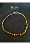 Unisex Tiger's Eye Hematite Natural Stone Necklace Daily Use Grounding Power and Energy - 5