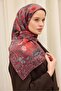 Monare Scarf Lora Burgundy 90X90 - 2