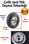 Load-Carrying Trolley Wheel Air-Filled Duplex Steel Wheel Bearing Ball Construction Wheelbarrow Wheel 260X80 - 5