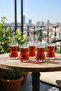 Pack of 6 Thin-Waisted Glass Tea Cups – Stylish and Elegant Tea Cups 135 ml - 2