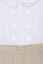 Patachou Baby Boy Beige Jumpsuit with Button Detail - 3