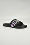 Leon Men's Slip-On Comfortable Casual Everyday Slide Sandals - Black