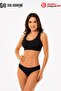 1210 Women's Comfortable Fit Thick Straps Flexible Cross-Back Sports Half Tank Top / Bustier - 2