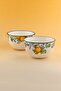 Lemon & Blue Blanc 2 Porcelain Bowls - 2