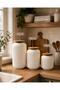 Set of 3 Wooden Lid Jars Tea Coffee Sugar Spice Container Pulses Storage Container Kitchen Organizer - 2
