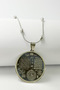 Silver Color Double-Sided Ayetel Kürsi and Celcelütiye Engraved 60 cm Stainless Steel Necklace with Dorika Chain - 2