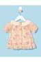 Infant Girls Cream Embellished Dress - 4