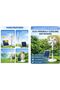 Solar Powered Pedestal Fan with Solar Panel, Rechargeable Standing Fan for Outdoor, Camping, Home - 3