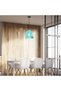 Blue Metal Pendant Ceiling Light E27 - 5