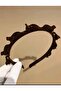 Velvet Clip-On Magic Hair Braiding Crown - Hair Styling Tool with Clasps