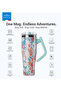 Temp Guard Vacuum Insulated Travel Mug – 180° Rotating Handle, 24H Cold & 12H Hot Retention, Leak-Proof Lids - 3