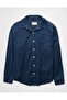 AE Oversized Linen-Blend Button-Up Shirt - 3