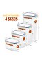 Airtight Food Storage Containers with Lids 24 Pack for Kitchen Organization - BPA Free - 2