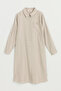 Plus Size Lyocell Tunic with Pockets - Stone