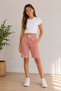 Girl's Summer Combed Cotton Sports Capri with Pockets - 2
