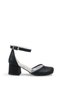 Black Stone Girls' Heeled Shoes Evening Dress Wedding Graduation Show Shoes - 4