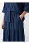 Elastic Waist Katkat Jean Skirt (S6) - 6