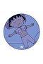 Anime Chibi Maruko Chan Printed Fridge Magnet Multicolour - 2