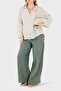 Comfortable Fit Long Sleeve Linen Shirt Shirt 6684 - 2