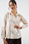 Women's Foil Patterned Shirt 1340 - A.Krem - 3