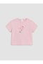 Lcw Baby Pink Floral Baby Girl Shorts Set - 4