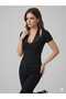 Short Sleeve Tie-Up Lace-Up Gothic Y2K 95% Cotton Blouse - 2