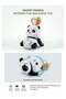 Smart Panda Interactive Balance Toy with 360° Stunt Spin, Lights & Sound Effects, White and Black - 3