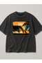 Acid Washed Oversize Unisex T-Shirt Washed Vintage Street Style Street Fashion Cotton Comfortable Fit Daily Wear T-Shirt