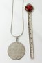 Silver Color Ayetel Kürsi & Nazar Verse Written Prayer Italian Chain Stainless Steel Necklace - 4