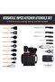 Premium 19pcs Kitchen Utensils Set: Professional & Stylish Chef Tools. BPA-Free, Non-toxic Silicone - 6