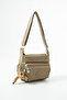 Klinkır Multi-Pocket Water Resistant Milk Coffee Crinkle Shoulder Bag / Shoulder Bag - 2