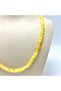 Certified Fish Back Model Yellow Color Adult Amber Necklace 50-55 cm 10 - 13 Gr - 8