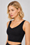 Women's v-neck lightly padded sports bra for sports and everyday wear - 3