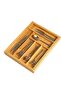 Kitchen Silverware Drawer Organizer, Extendable 6-8 grid Multifunctional Adjustable Utensil Organiser for Silverware, Flatware, Knives - 2