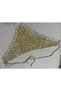 Bohemian Gold Sequined Knitted Hair Bandana - 3