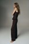 Viscose satin trousers - 3